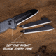 Outdoor Edge Cutlery RAZOR XD3 3in EDC Folding Knife, Charcoal, Sheepfoot, One Size, XDS330AC