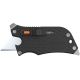 Outdoor Edge Cutlery Slidewinder Utility, Glass/Nylon Handle, Stainless Steel 0.75in Blade Knife, Black/Silver, SWK-30C