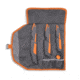 Outdoor Edge Cutlery VANTEX 4 Piece 3in Fixed Blade Knife Kit, Roll Pack, One Size, VNTX4C