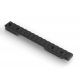 Precision Armament Winchester-70 Short Action, Tennalum 7068, 20-MOA, Factory Scope Rail, Matte Black, A12005