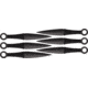 Pakistan 6pc Fixed Blade Throwing Knife Set,Black Cord Wrapped Handle PA3334