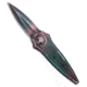 Paragon Paragon Warlock Folding Knife Psycho Aluminum 3.9" Psycho, Blue/Pink, CPM S35VN, adult, BHQ-228465