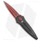 Paragon Warlock Folding Knife, 3.875in, CPM S30V, Dagger Blade, Aluminum Red Handle, Black/Steel/Red, 9.375in, BHQ-136926