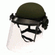 Paulson Manufacturing DK6 H.150s Retro Fit face shield- Riot, Clear, 6in DK6-H.150s