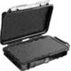 Pelican 1040 Micro Watertight Crushproof Dry Box, 7.50x5.06x2.12in, Solid Black, 1040-025-110