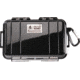 Pelican 1040 Micro Watertight Crushproof Dry Box, 7.50x5.06x2.12in, Solid Black, 1040-025-110