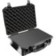 Pelican 1500 Medium Crushproof Dry Case, 18.5x14x7in, Black w/ Liner and Foam
