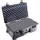 Pelican 1510 Carry On 22x13x9in Wheeled Protector Case, Black w/ Foam 1510-000-110