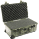 Pelican 1510 Carry On 22x13x9in Wheeled Protector Case, OD Green w/ Foam 1510-000-130
