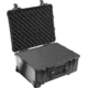 Pelican 1560 Large Crushproof Wheeled Dry Box, 22x18x10.4in, Black w/Foam