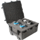 Pelican 1690 Transport Wheeled Crushproof Dry Box w/ Foam, Black 1690-000-110
