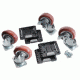 Pelican Transport Case Accessory Caster Wheel Kit