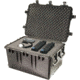 Pelican Storm Cases iM3075 Waterproof Storm Case, Wheels, Black, Cubed Foam 00001