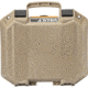 Pelican VAULT V100 Case, Small Pistol, 11x8x4.5 inch Internal Dimension, 12.28x12.03x5.16 inch External Dimension, Tan, VCV100-0020-TAN