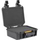 Pelican VAULT V100 Case, Small Pistol, 11x8x4.5 inch Internal Dimension, 12.28x12.03x5.16 inch External Dimension, Black, VCV100-0000-BLK