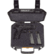 Pelican VAULT V100 Case, Small Pistol, 11x8x4.5 inch Internal Dimension, 12.28x12.03x5.16 inch External Dimension, Black, VCV100-0000-BLK