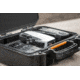 Pelican VAULT V100 Case, Small Pistol, 11x8x4.5 inch Internal Dimension, 12.28x12.03x5.16 inch External Dimension, Black, VCV100-0000-BLK
