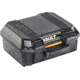Pelican VAULT V100 Case, Small Pistol, 11x8x4.5 inch Internal Dimension, 12.28x12.03x5.16 inch External Dimension, Black, VCV100-0000-BLK