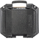 Pelican VAULT V100 Case, Small Pistol, 11x8x4.5 inch Internal Dimension, 12.28x12.03x5.16 inch External Dimension, Black, VCV100-0000-BLK