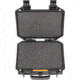 Pelican VAULT V100 Case, Small Pistol, 11x8x4.5 inch Internal Dimension, 12.28x12.03x5.16 inch External Dimension, Black, VCV100-0000-BLK