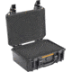 Pelican VAULT V200 Case, Medium Pistol, 14x10x5.5 inch Internal, 15.41x13.08x6.16 inch External Dimension, Black, VCV200-0000-BLK