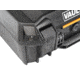 Pelican VAULT V200 Case, Medium Pistol, 14x10x5.5 inch Internal, 15.41x13.08x6.16 inch External Dimension, Black, VCV200-0000-BLK