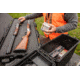 Pelican VAULT V800 Case, Double Rifle, 53x16x6 inch Internal, 56.11x19.15x6.65 inch External Dimension, Black, VCV800-0000-BLK