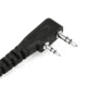 Peltor PTT Kenwood Radios,Remote PTT Audio Connector,1/cs, FL5035-01
