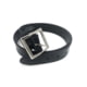 Perfect Fit 1.25in Finest Leather Belt w/ Chrome Buckle, Plain, Black, 44, 5002-CH-44