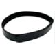 Perfect Fit 1.5in Finest Leather Belt w/ 8in Velcro, Plain, Black, Small, 7002-SM