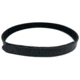 Perfect Fit 1.5in Finest Leather Belt w/ Full Velcro, Plain, Black, Large, 4999-LG
