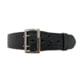 Perfect Fit 2.25in Fully Lined Sam Browne Leather Belt, Basket Weave, Chrome Buckle, Black, 46, 8000-BW-CH-46