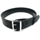Perfect Fit 2.25in Fully Lined Sam Browne Leather Belt, Plain, Chrome Buckle, Black, 38, 8000-CH-38