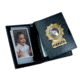 Bifold CC Wallet w/ Flip Out Badge - 3.50''x4.50''