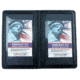 Duty Leather Double ID Case - 3.50''x5.50''