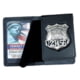 Perfect Fit Duty Leather Flip Out Badge &amp; Single ID Case - 3.38in x4.50in, 851
