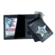 Four in One Dress Leather Badge &amp; ID Case w/ Chain - 3.50''x5.50''