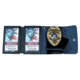 Non Recessed Badge &amp; Double ID Case w/ Snap Closure - 3.25''x4.25''