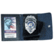 Non Recessed Badge &amp; ID Case w/ Snap Closure - 3.00''x3.75''