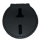 Perfect Fit Round Belt Clip w/ Pocket &amp; Chain, Medium, 715-R-PC-E
