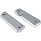 Phase 5 Weapon Systems Inc Aluminum 1911 Grips, Mirror Polished, Silver, 1911 Grip-AluminumMP
