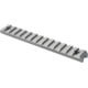 Phase 5 Weapon Systems Inc M-LOK Picatinny Rail Section, 13 Slot, Satin Mag, MLOKPIC13-MG