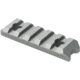 Phase 5 Weapon Systems Inc M-LOK Picatinny Rail Section, 5 Slot, Satin Mag, MLOKPIC5-MG