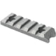 Phase 5 Weapon Systems Inc M-LOK Picatinny Rail Section, 5 Slot, Satin Mag, MLOKPIC5-MG