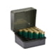 Plano 12-16 Gauge Shot Shell Box OD Green/Black with Padlock Detail, O.D. Green/Black, PMC121701