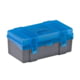 Plano Rifle Ammo Case,Dark Gray/Transparent Blue, PMC122950