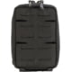 Point Blank Duty Gear GP Small Vartical Pouch w/ Tank Track, Black, Small, PCHGP3ACZ5-BKA