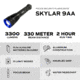 Police Security Flashlights Psf Skylar Flashlight White 3300 Lumens 9aa Batteries