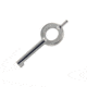 Poly Technologies Blueline Standard Handcuff Key, Set of 2, Black, 260-002