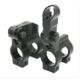 Precision Reflex .875 Diameter Flip-Up Front Sight Gas Block, .308, DPMS Elevation, Black, 03-0023D